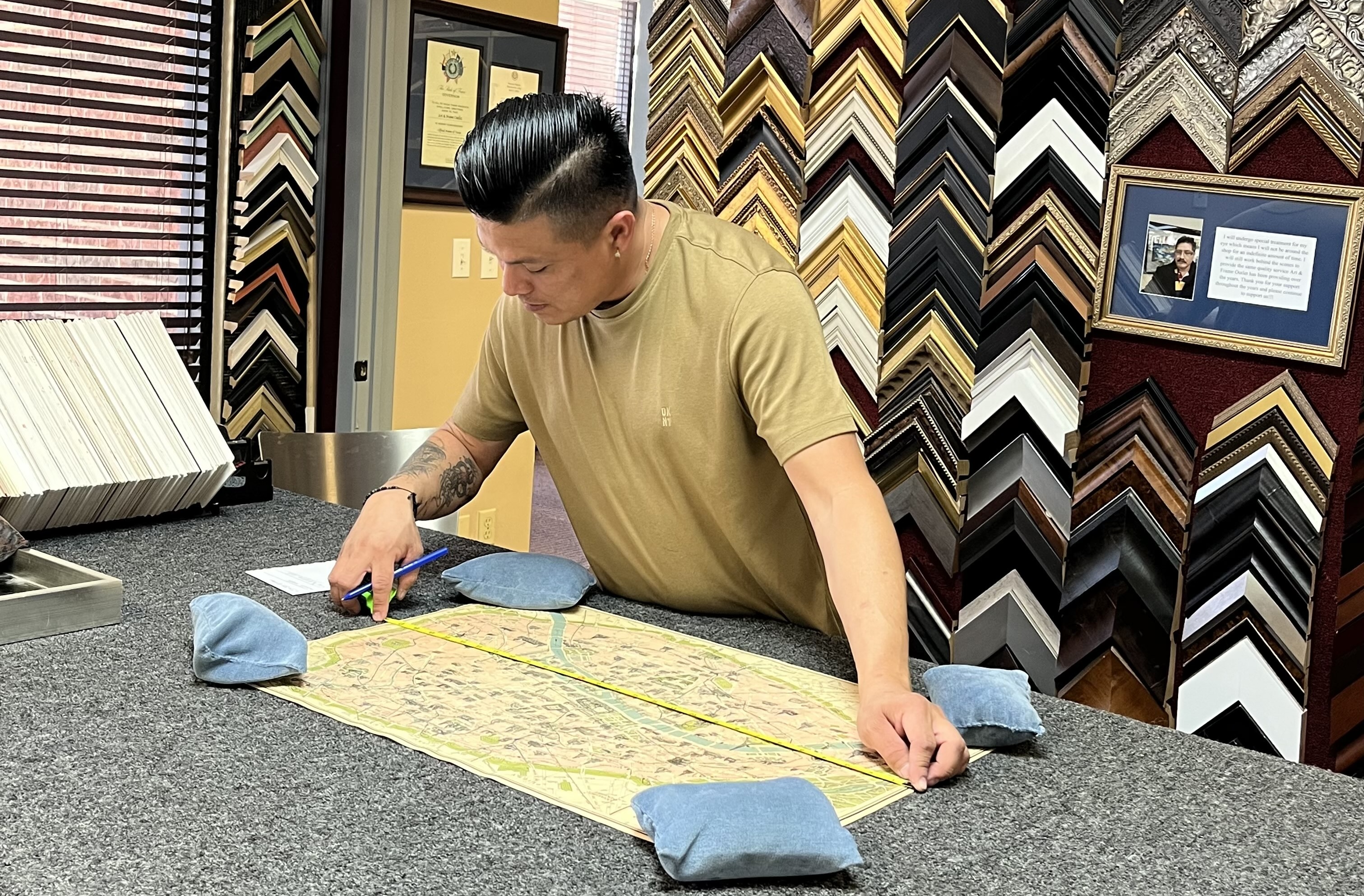 Premium Custom Framing Services in Dallas-Fort Worth Metroplex