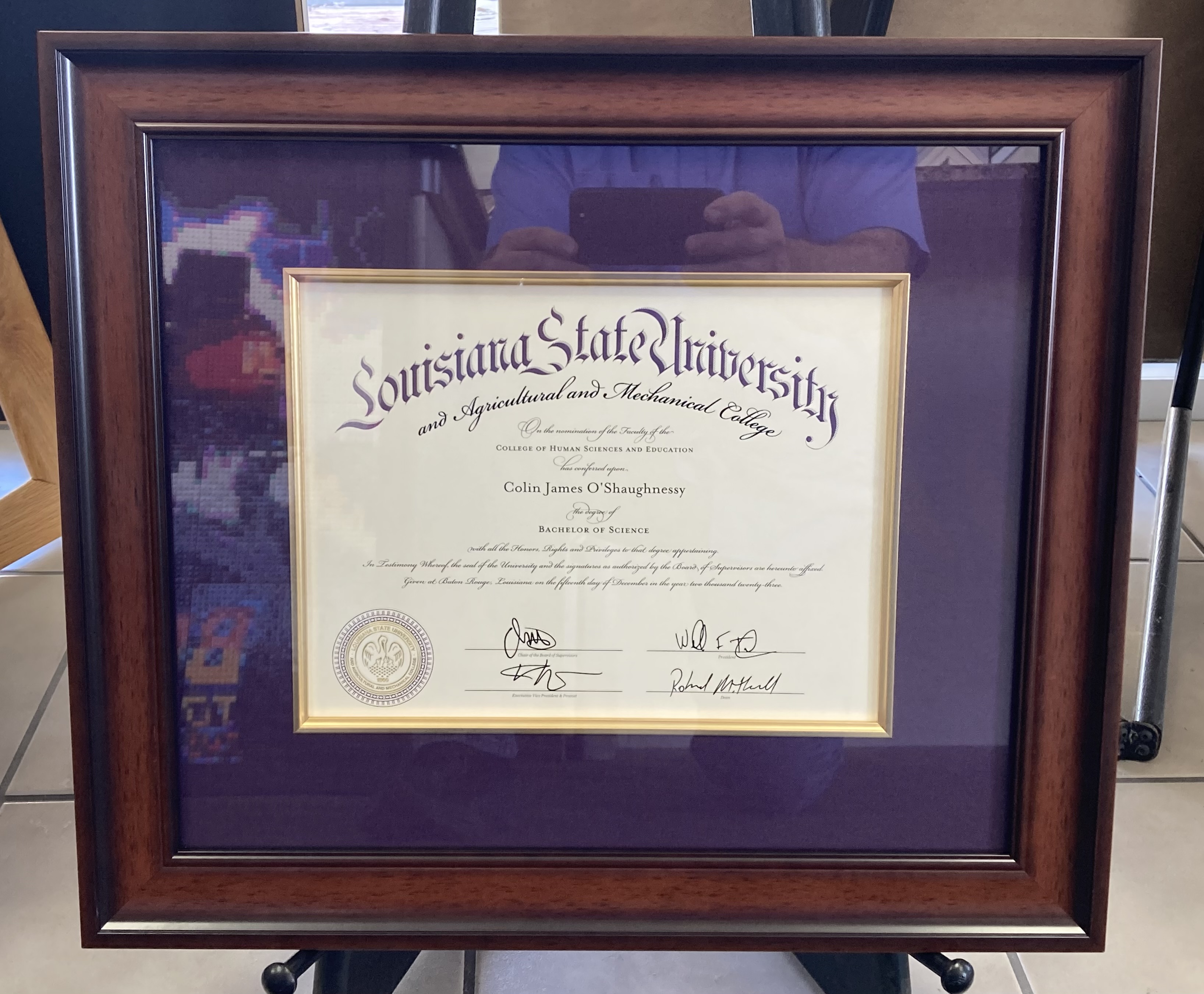 Diploma Framing