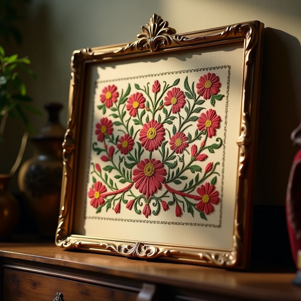 Embroidery Framing