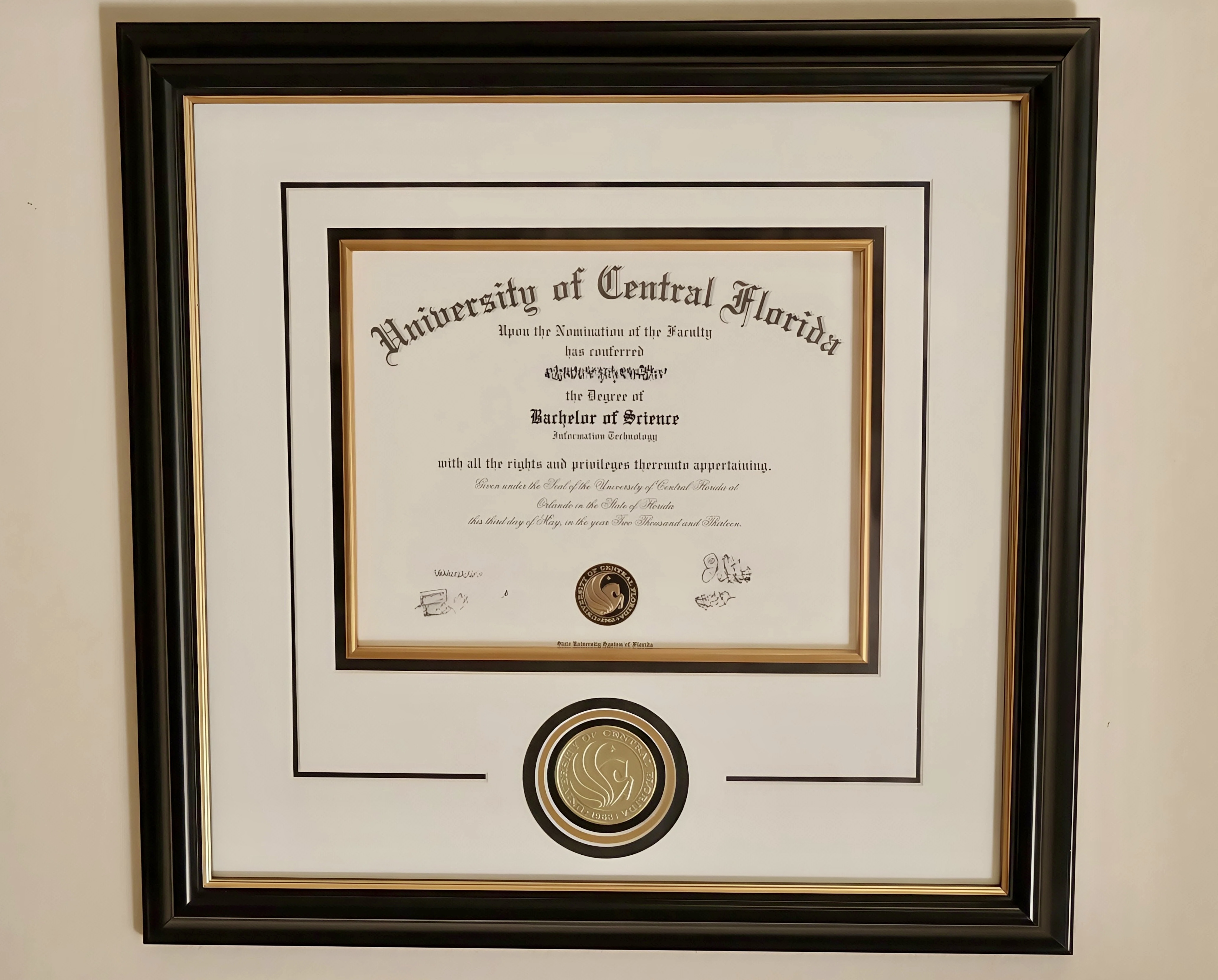 Diploma Framing