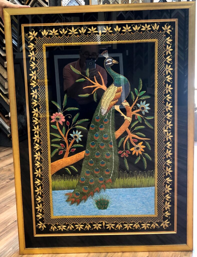 Needlepoint Embroidery Framing