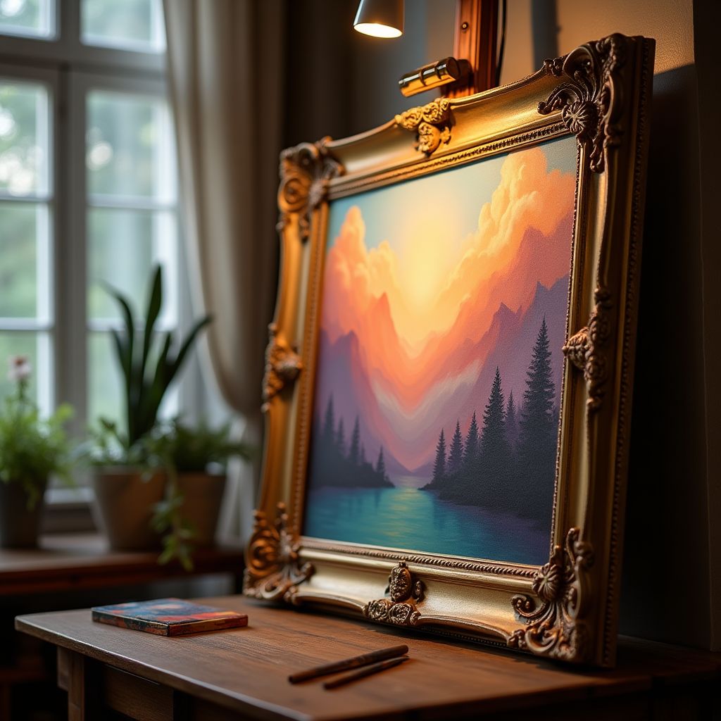 Canvas Stretching And Framing